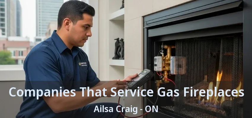 Companies That Service Gas Fireplaces Ailsa Craig - ON
