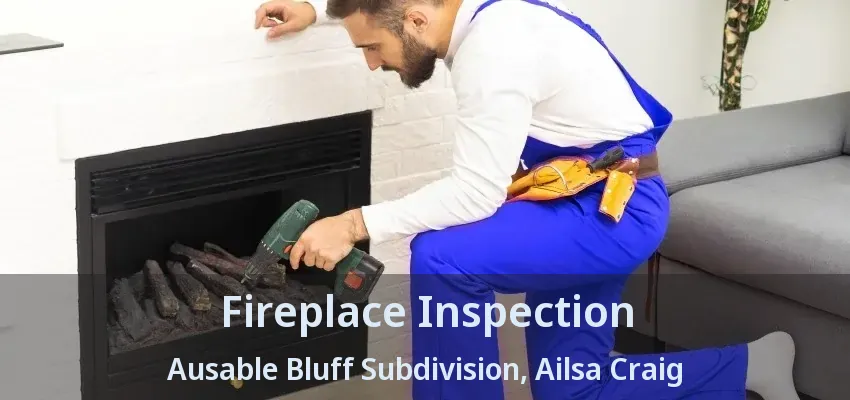 Fireplace Inspection Ausable Bluff Subdivision, Ailsa Craig - ON
