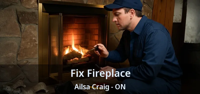 Fix Fireplace Ailsa Craig - ON