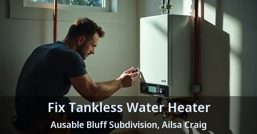 Fix Tankless Water Heater Ausable Bluff Subdivision, Ailsa Craig - ON