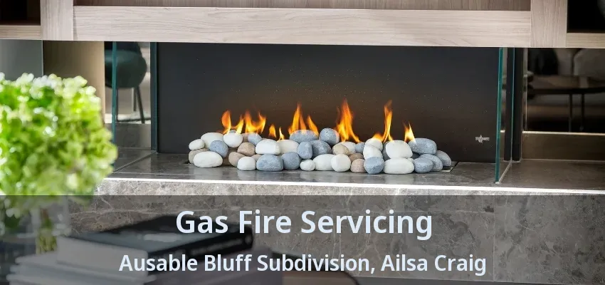 Gas Fire Servicing Ausable Bluff Subdivision, Ailsa Craig - ON