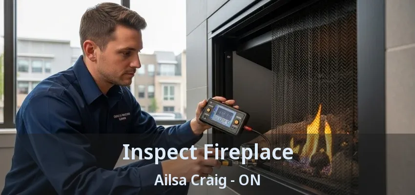 Inspect Fireplace Ailsa Craig - ON