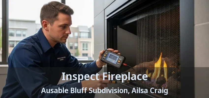 Inspect Fireplace Ausable Bluff Subdivision, Ailsa Craig - ON