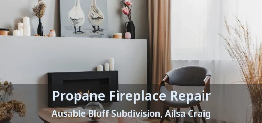 Propane Fireplace Repair Ausable Bluff Subdivision, Ailsa Craig - ON