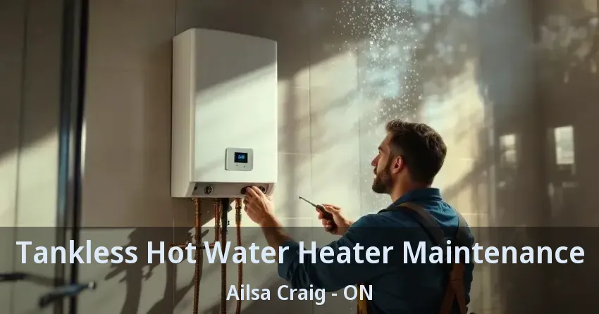 Tankless Hot Water Heater Maintenance Ailsa Craig - ON