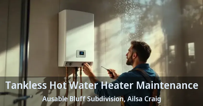 Tankless Hot Water Heater Maintenance Ausable Bluff Subdivision, Ailsa Craig - ON